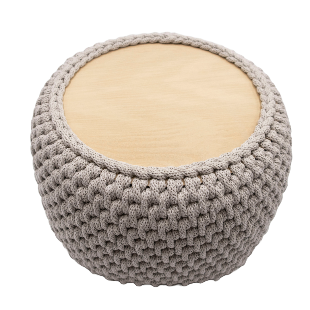 Crochet Rattan Basket Kit 22cm