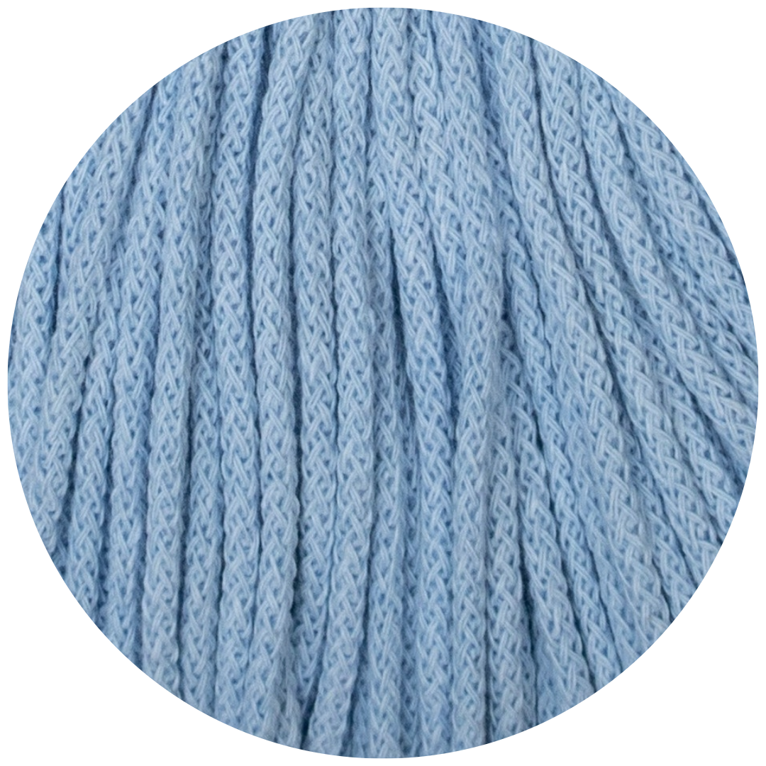 MATILDA Braided Cord BABY BLUE 3mm 100m
