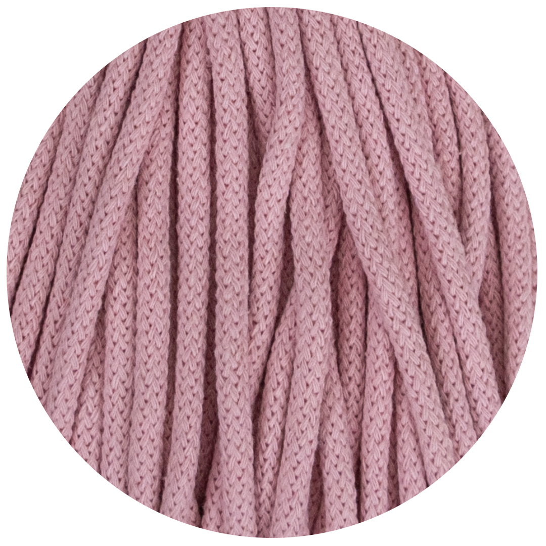 Matilda Braided Cord BABY PINK 5mm 200m