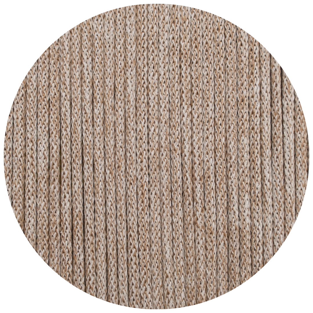 Matilda Braided Cord BARLEY/BEIGE/NATURAL 5mm 50m