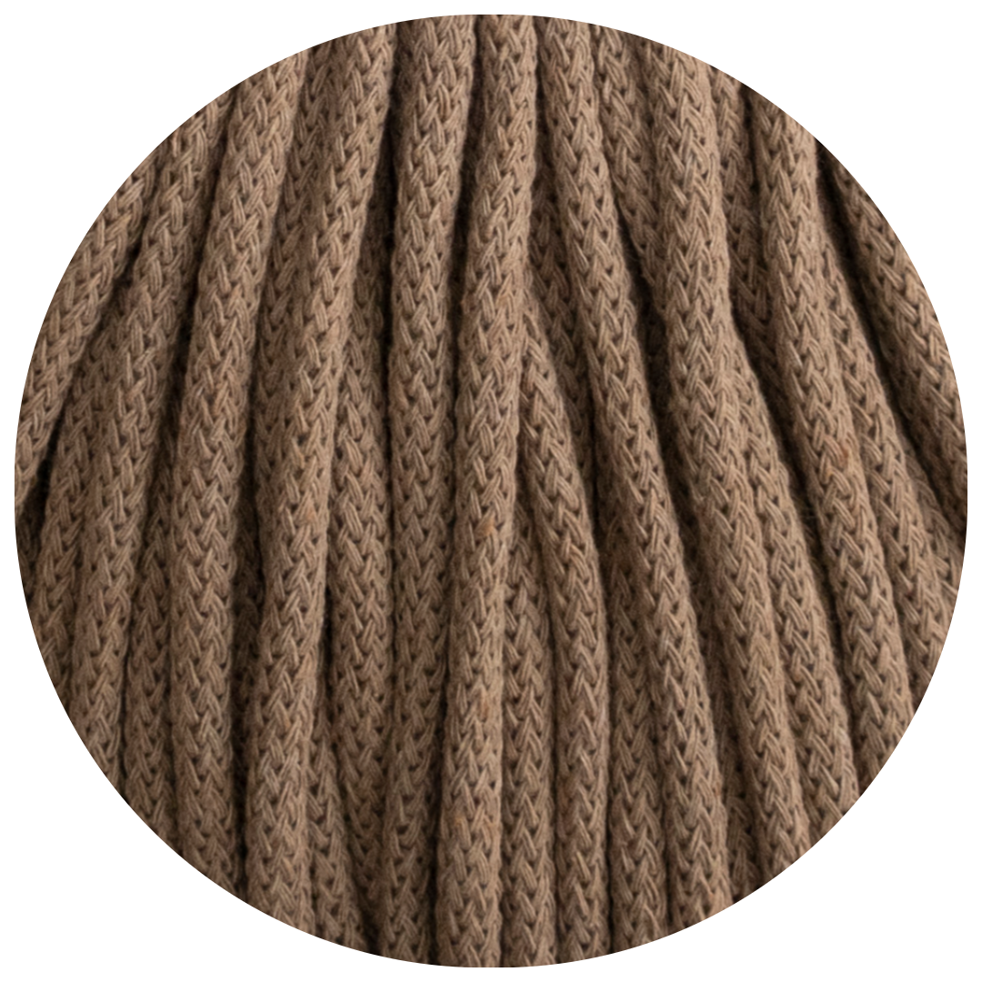 Matilda Braided Cord COFFEE 5mm 100m