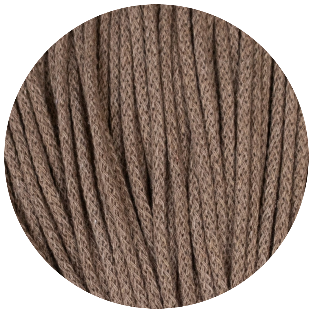 MATILDA Braided Cord COFFEE 3mm 100m