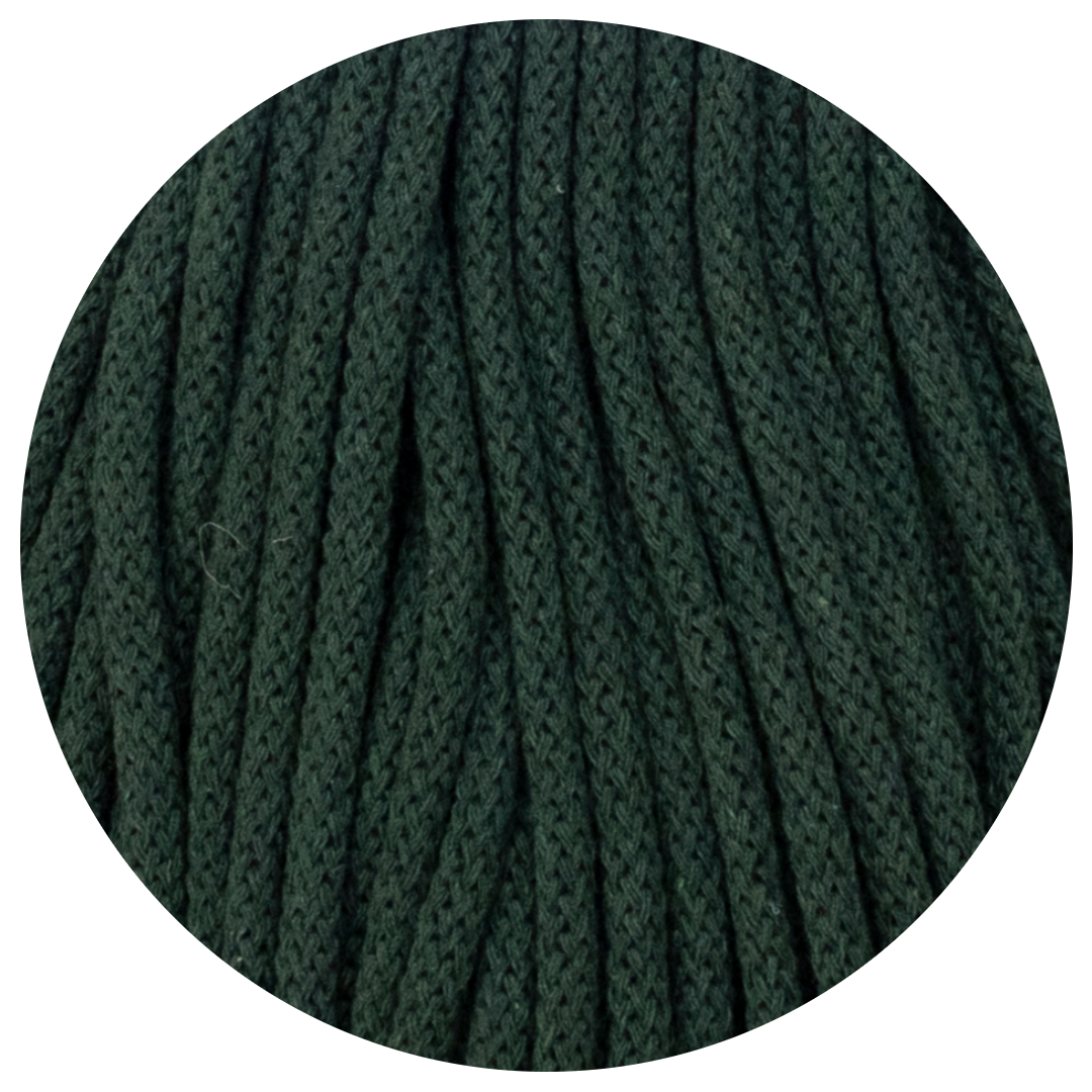 Matilda Braided Cord FOREST 5mm 100m