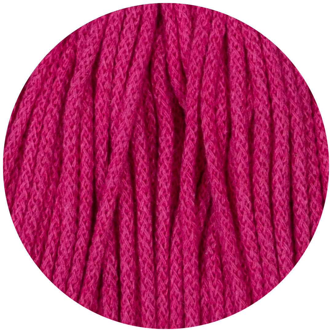 MATILDA Braided Cord FUCHSIA 3mm 50m