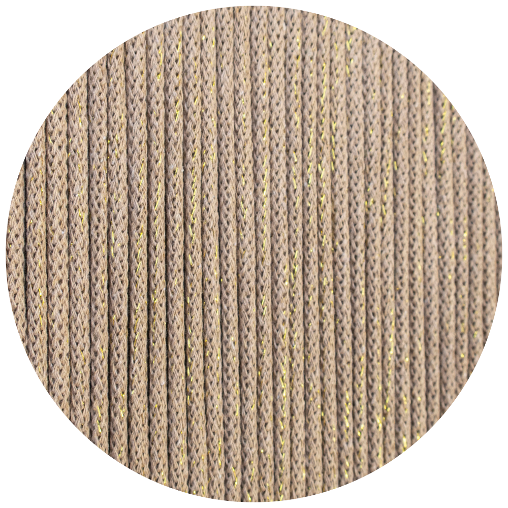 Matilda Braided Cord GOLDEN BARLEY 5mm 200m