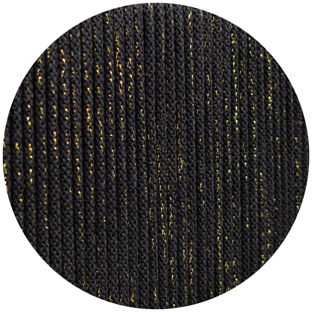 Matilda Braided Cord GOLDEN BLACK 5mm 50m