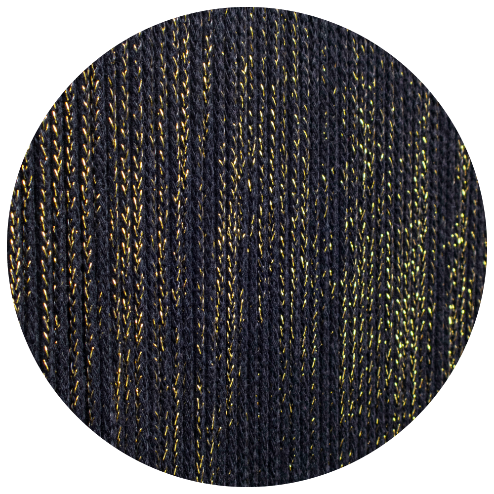 MATILDA Braided Cord GOLDEN BLACK 3mm 50m