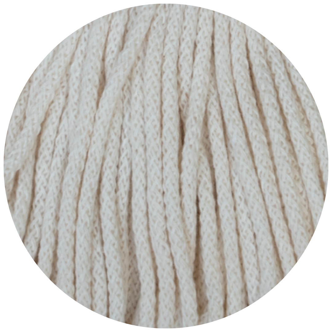 MATILDA Braided Cord NATURAL 3mm 100m