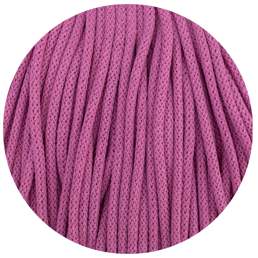 Matilda Braided Cord ORCHID 5mm 50m