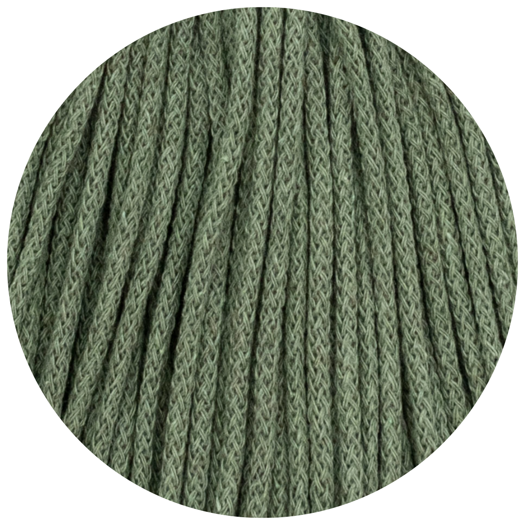 MATILDA Braided Cord SAGE 3mm 100m