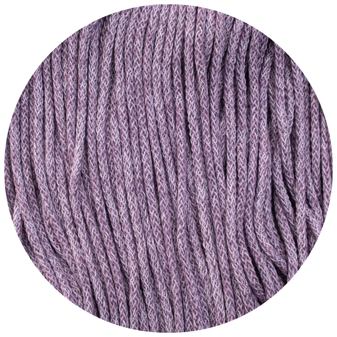 MATILDA Braided Cord VIOLET/LILAC 3mm 50m