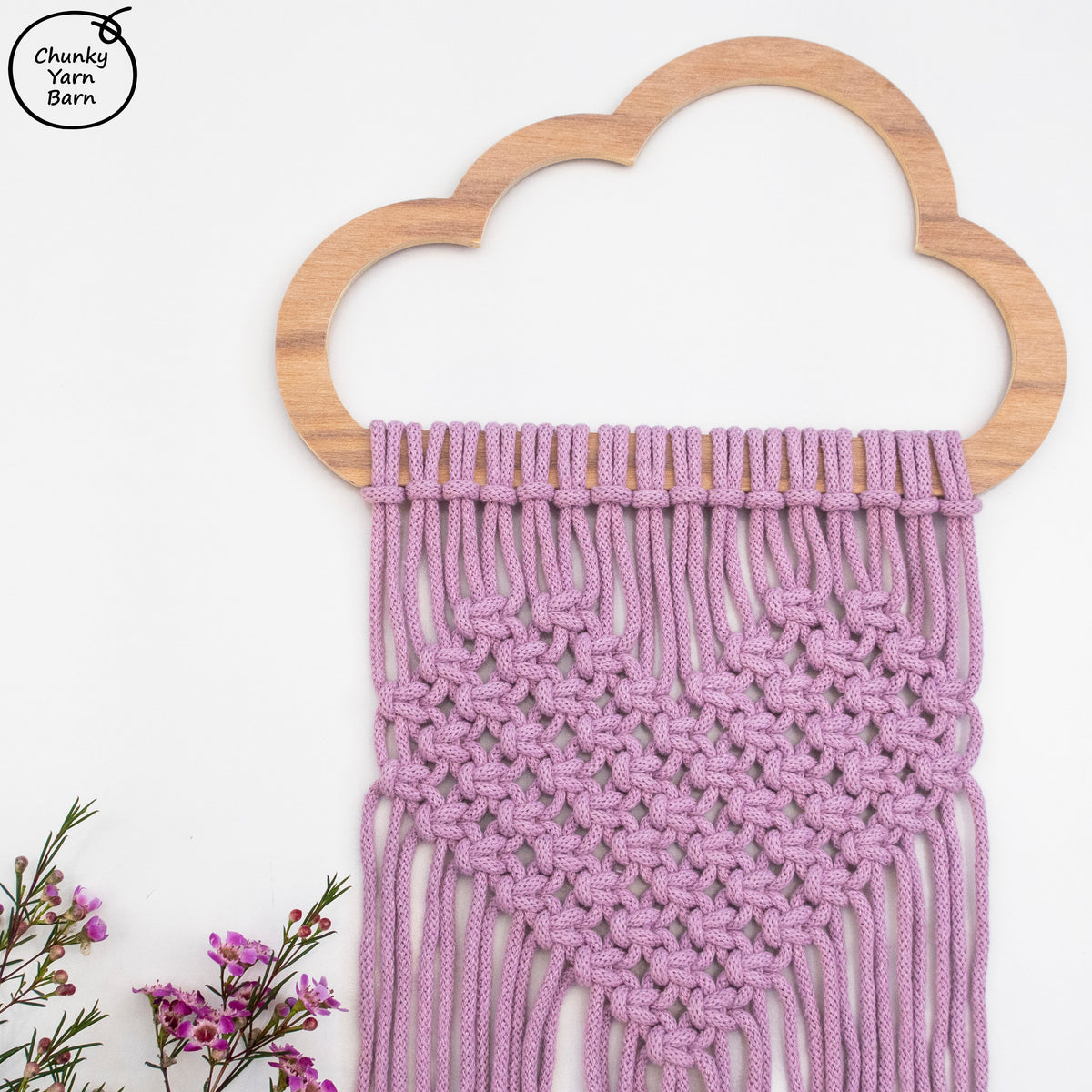 Macrame Frame CLOUD