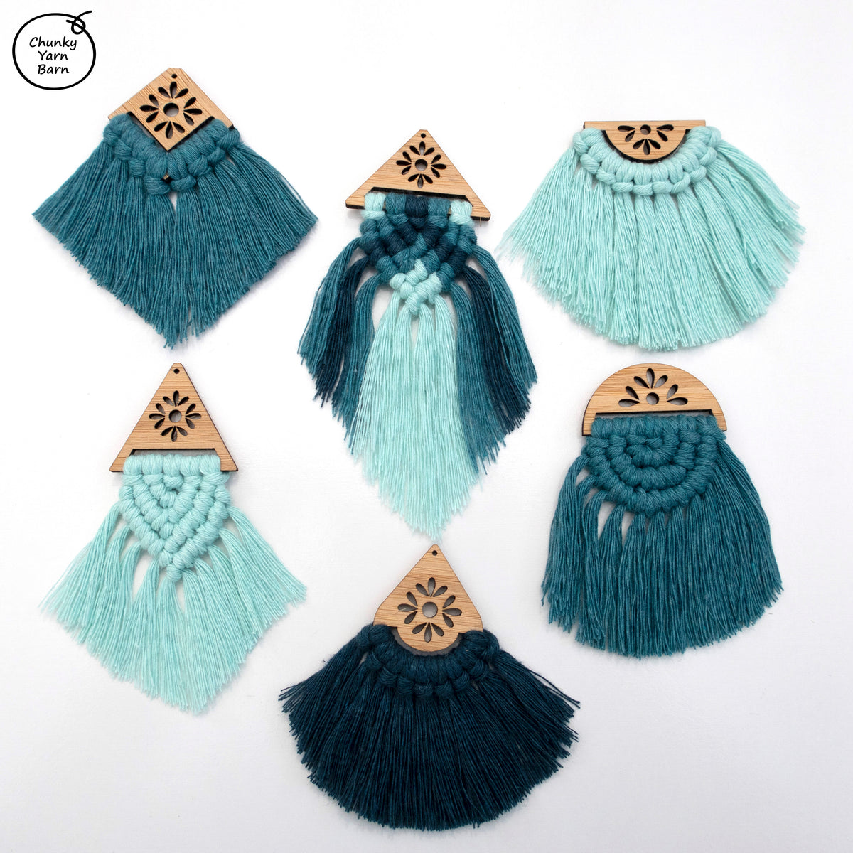 BAMBOO Macrame Earring Frames PETALS Range