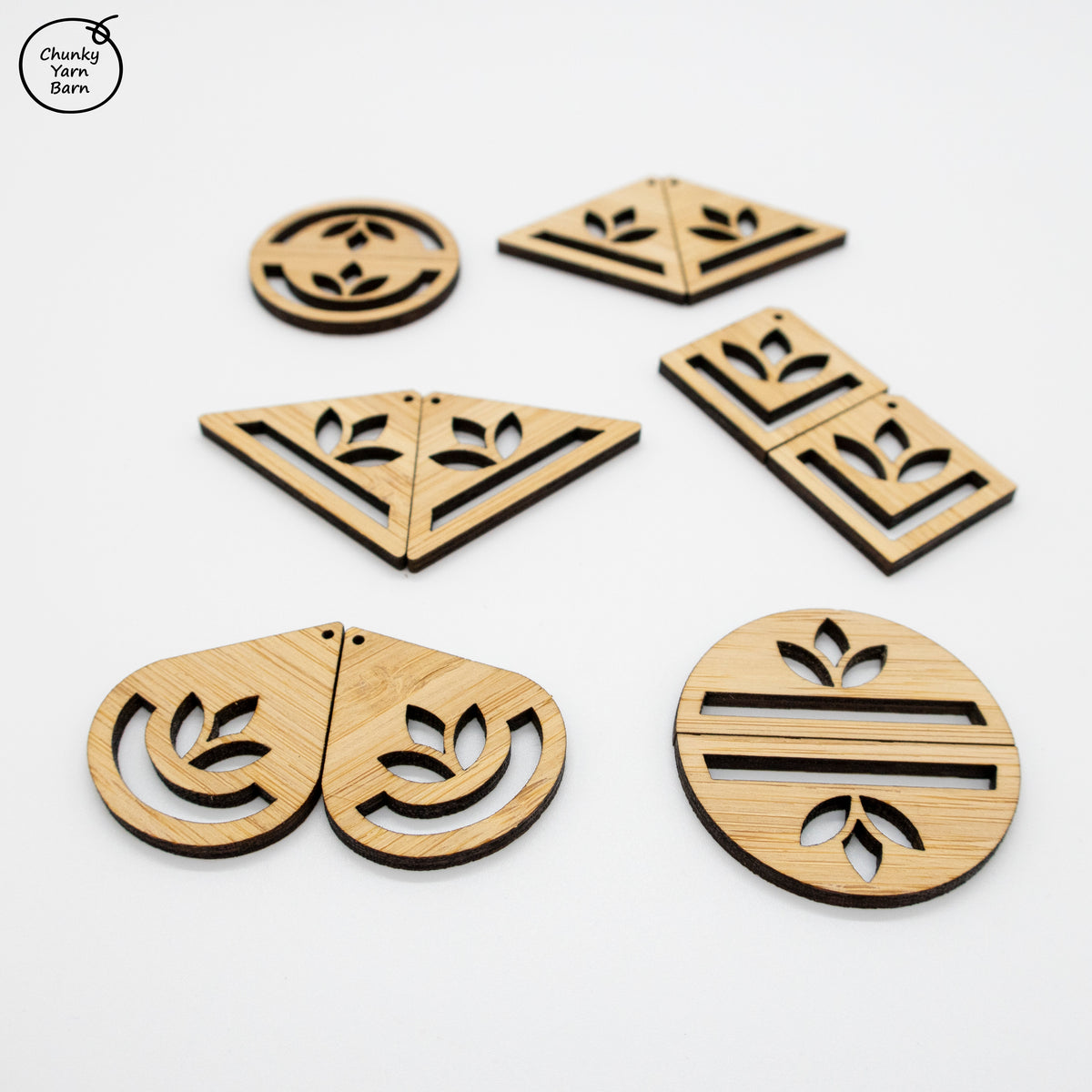 BAMBOO Earring Macrame Frames LOTUS Range