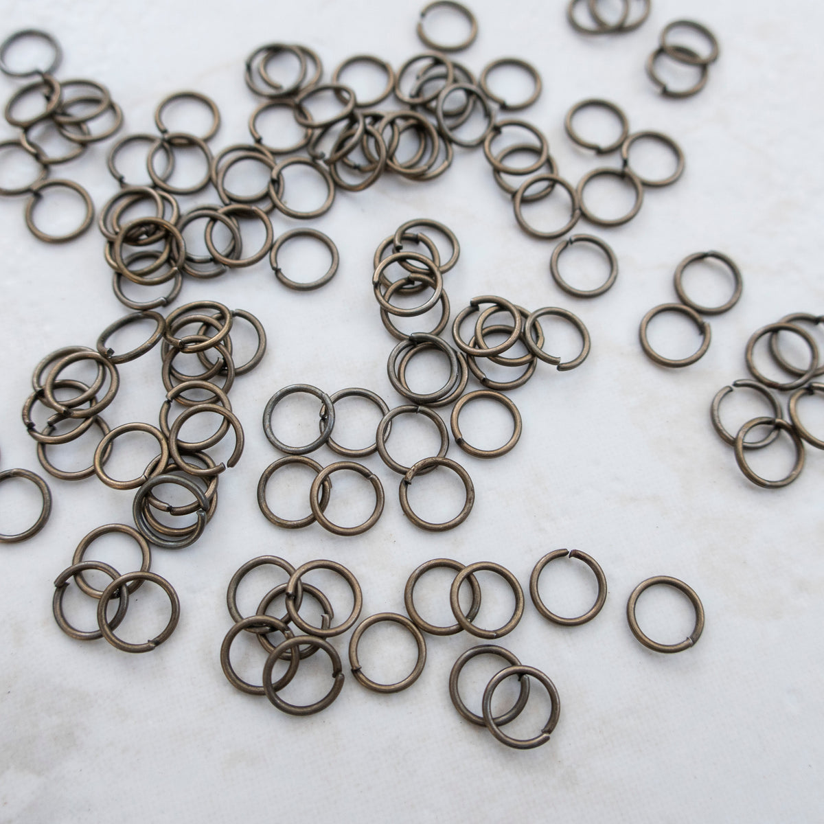 BRASS Earring Hooks + Jump Rings (5 Pairs)