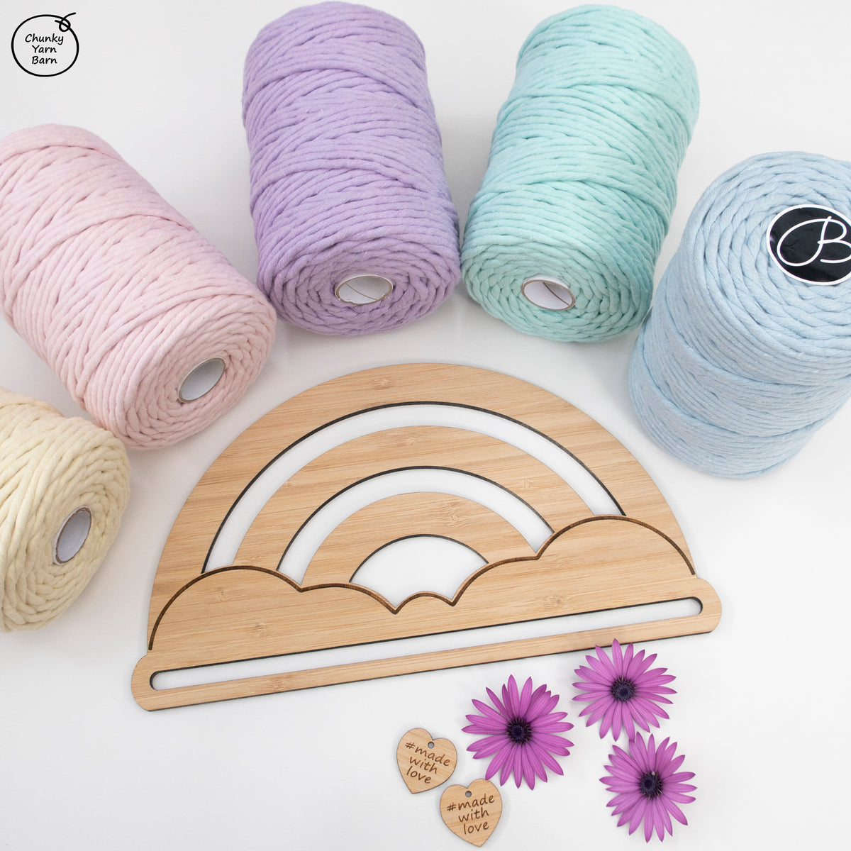 Macrame Frame RAINBOW