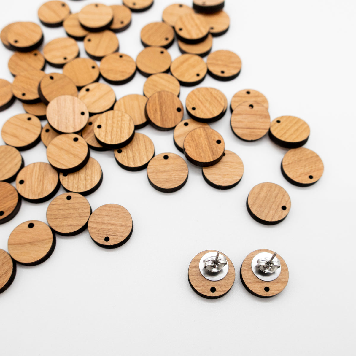 TIMBER Earring Stud Pads (10 Pairs)