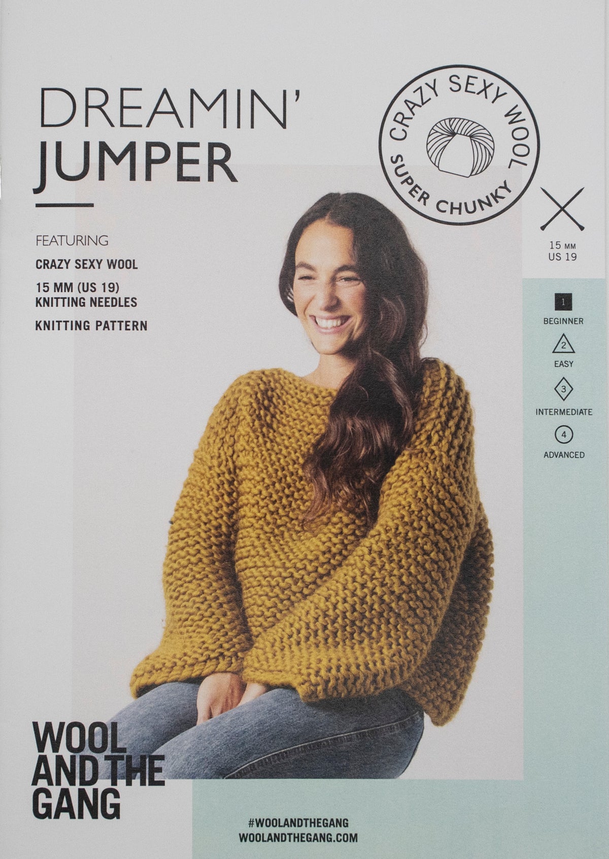 WATG Dreamin&#39; Jumper KNITTING Pattern