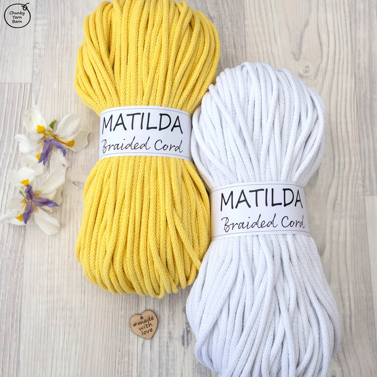 Matilda Braided Cord SUNSHINE 5mm 100m