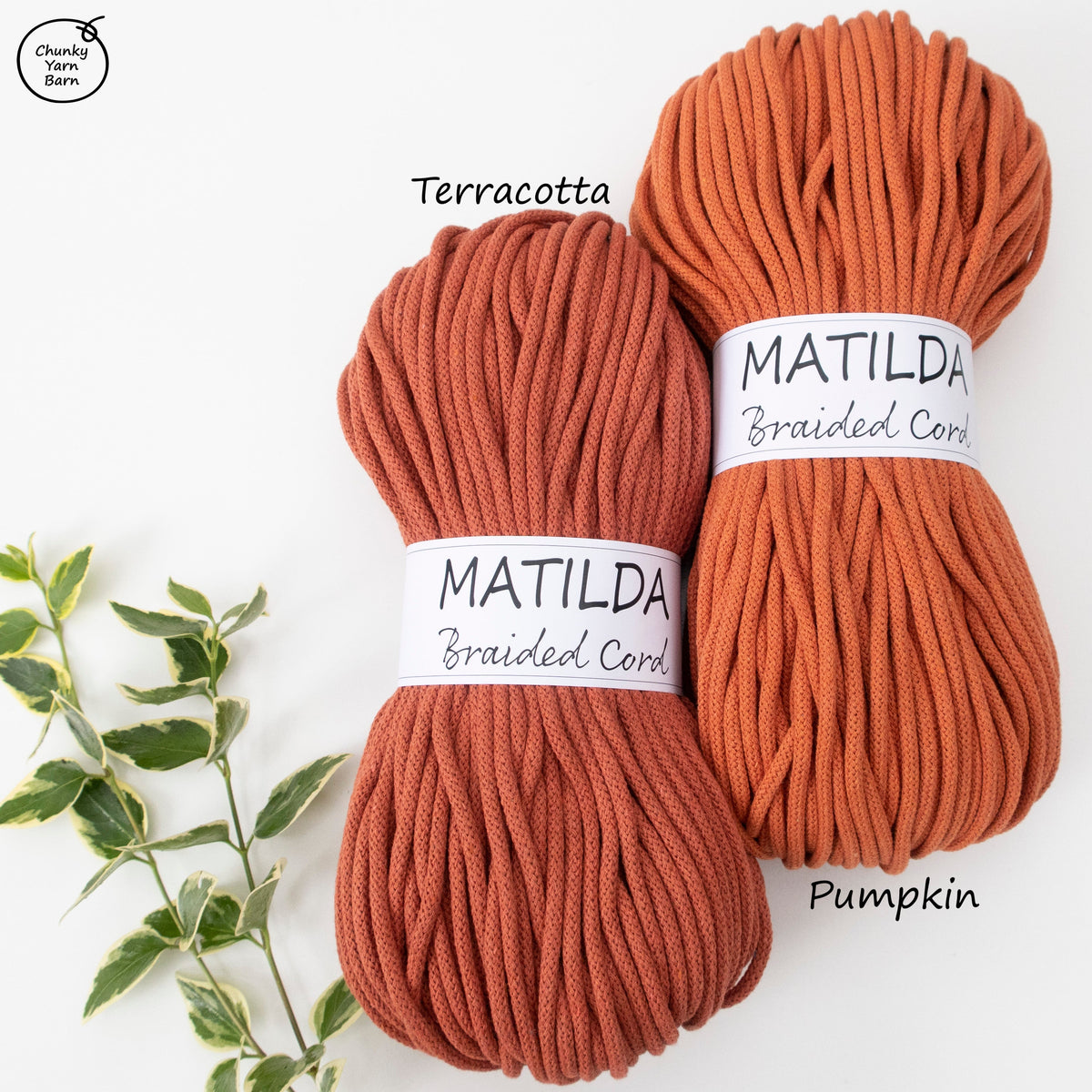 Matilda Braided Cord PUMPKIN 5mm 100m