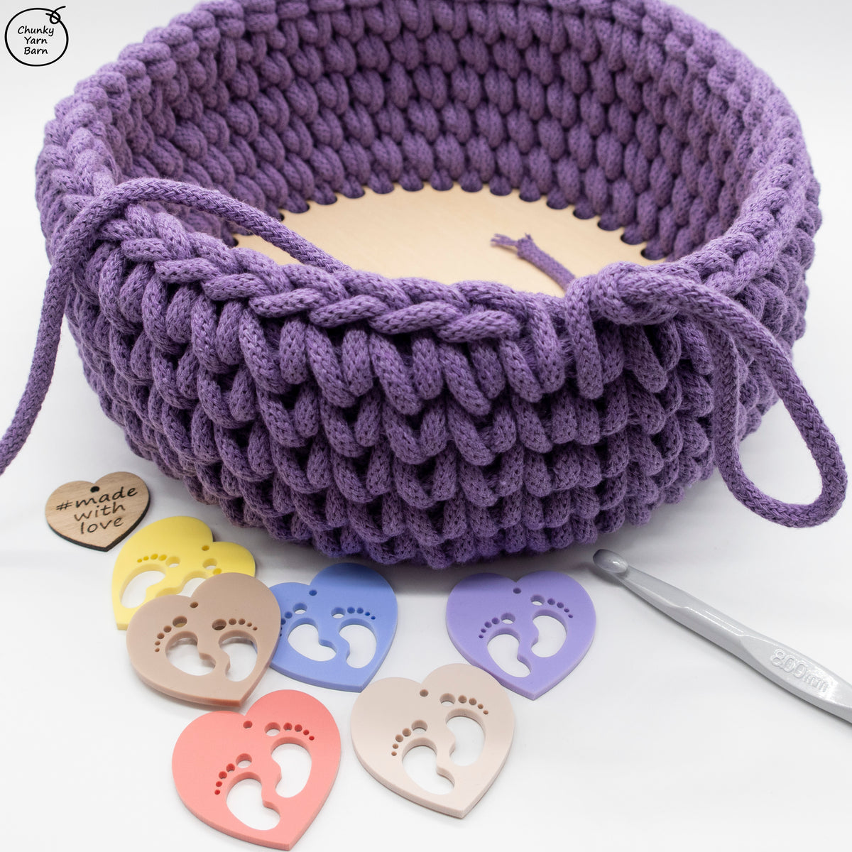 Matilda Braided Cord VIOLET 5mm 100m