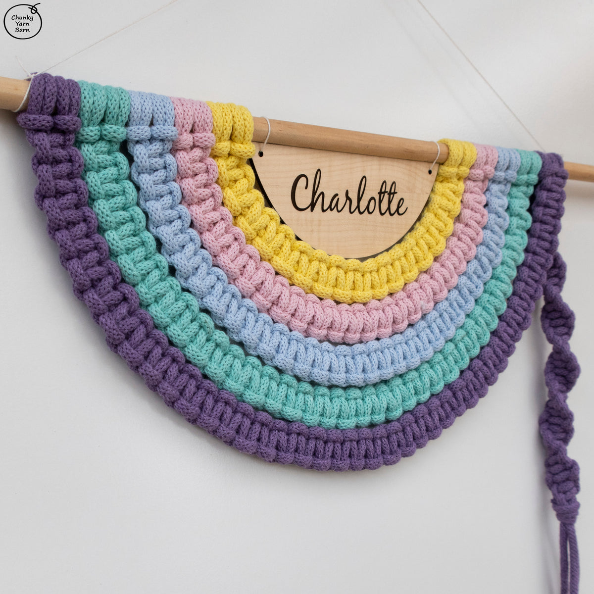 Macrame Frame SEMI CIRCLE