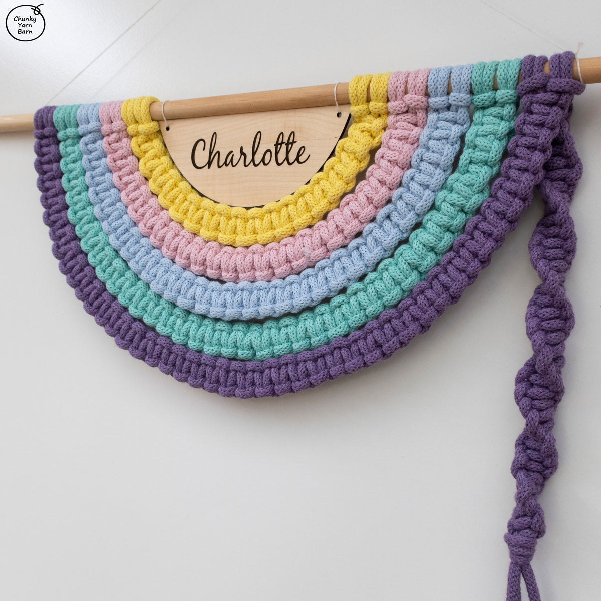 Macrame Frame SEMI CIRCLE