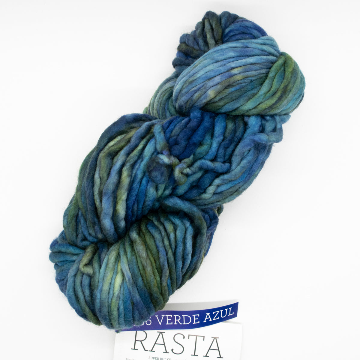 Malabrigo Rasta 086 VERDE AZUL