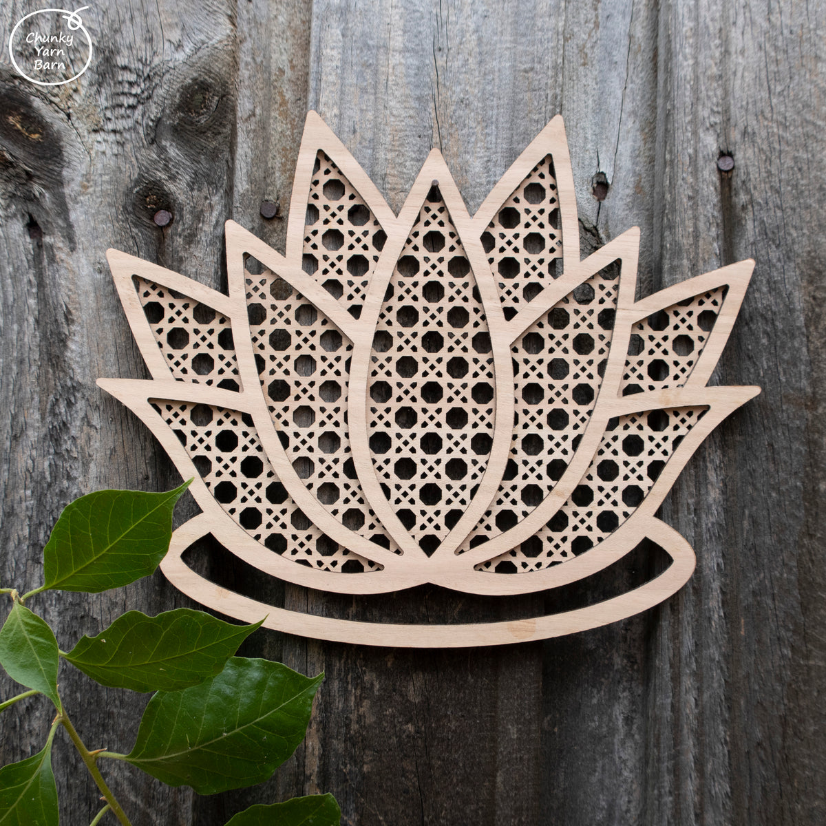 Macrame Frame RATTAN LOTUS