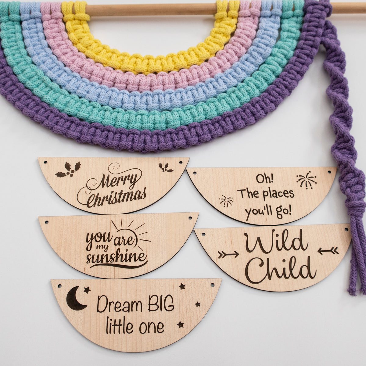 Macrame Frame SEMI CIRCLE