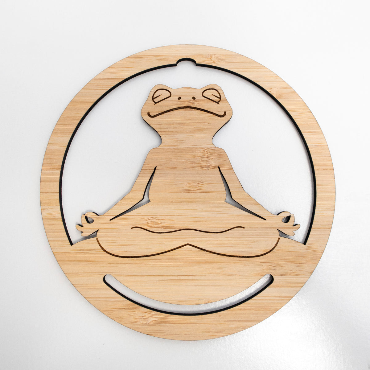Macrame Frame ZEN FROG