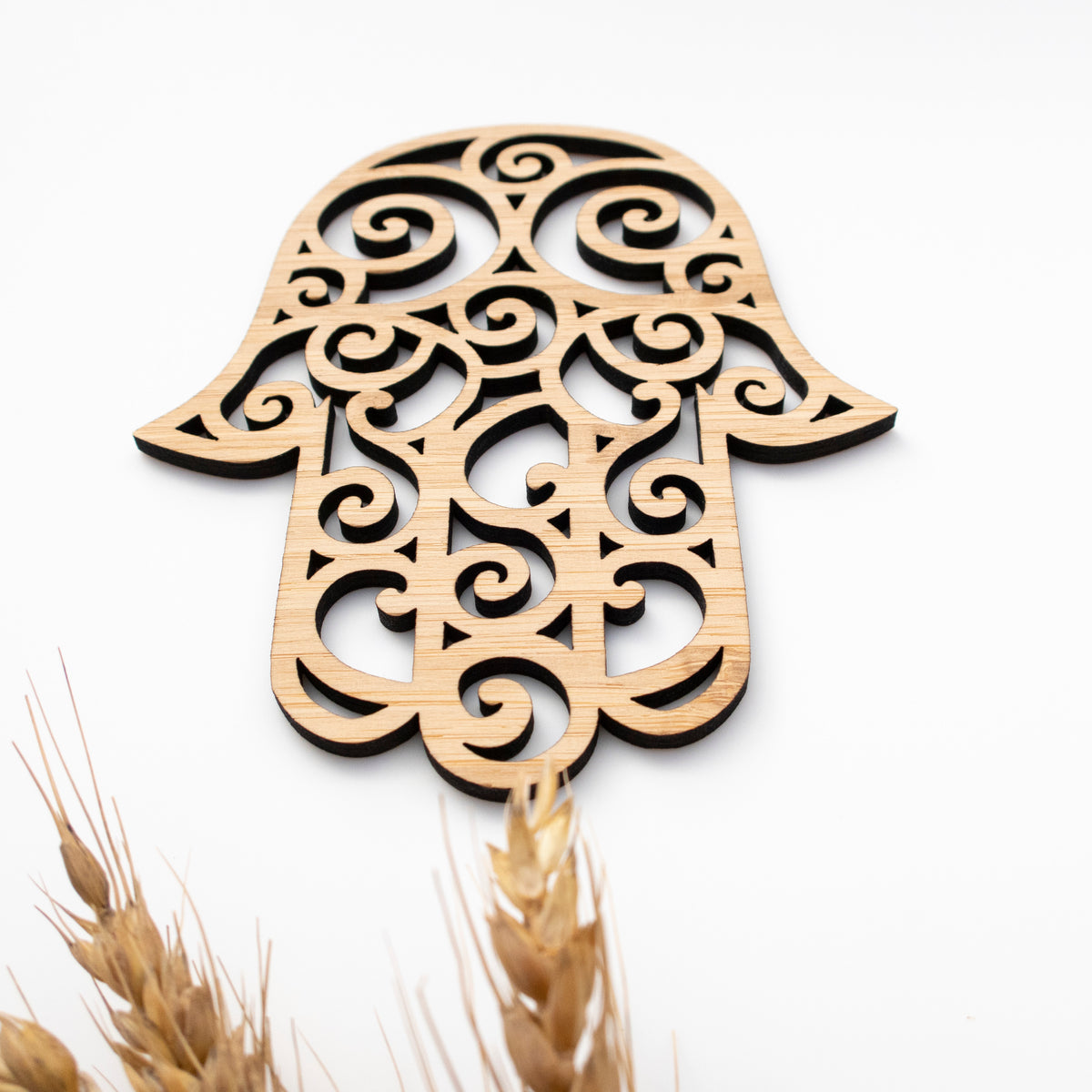 Bamboo Hamsa Hand