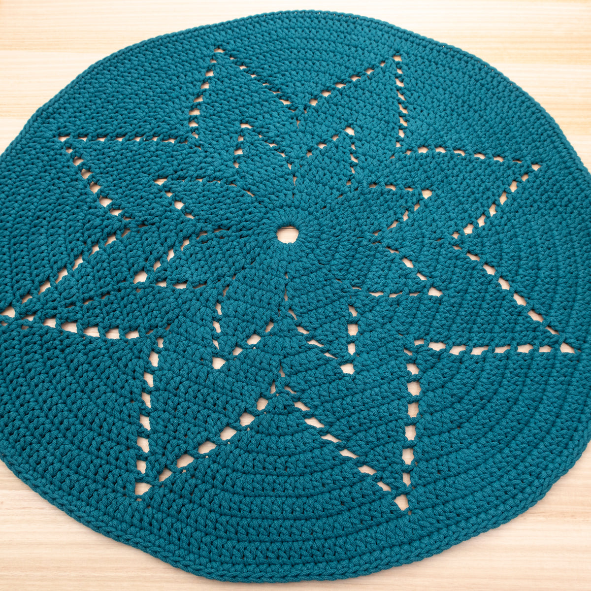 Matilda Braided Cord TEAL 5mm 100m