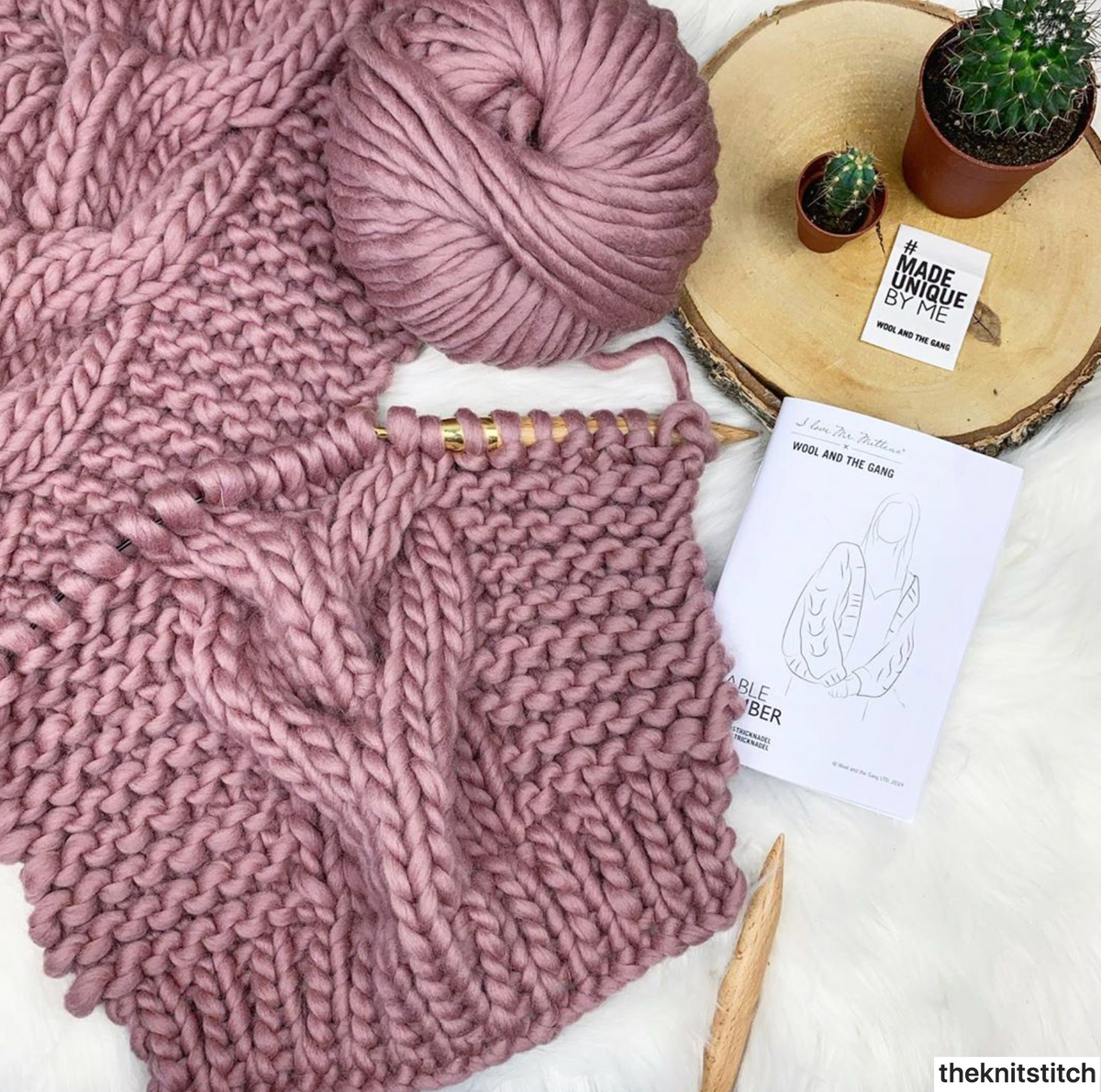 WATG Crazy Sexy Wool MELLOW MAUVE