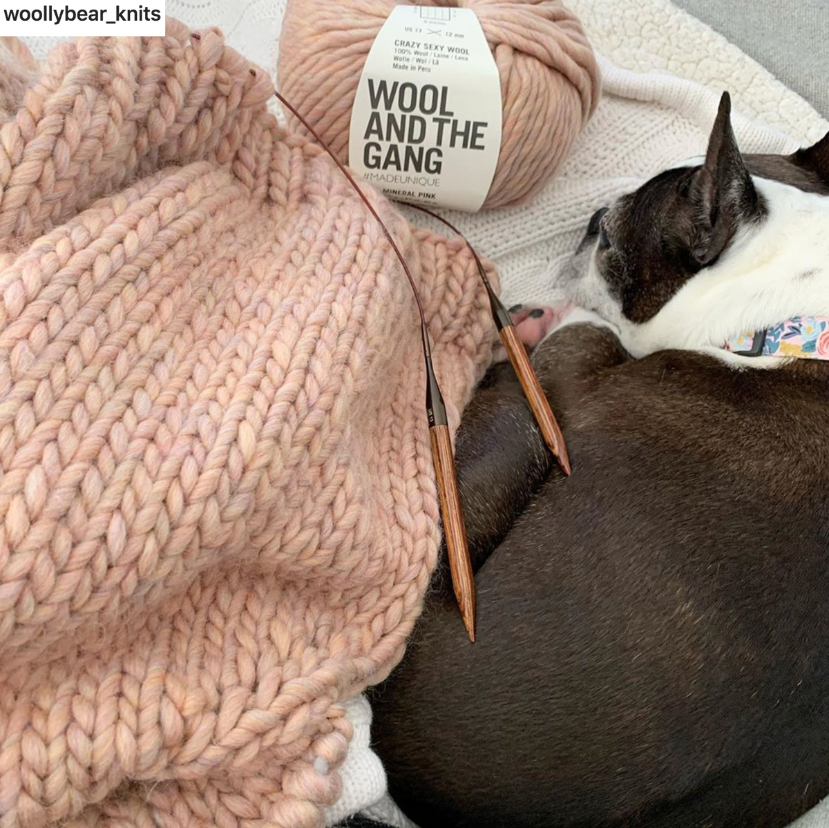 WATG Crazy Sexy Wool MINERAL PINK