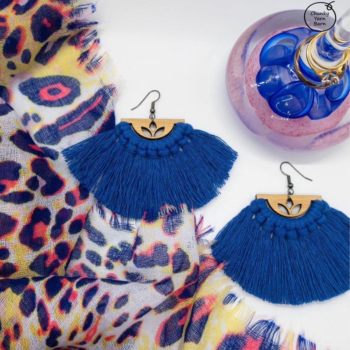 BAMBOO Earring Macrame Frames LOTUS Range