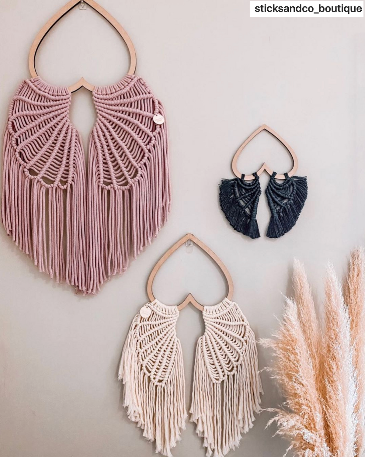 Set of (5) HEART Frames