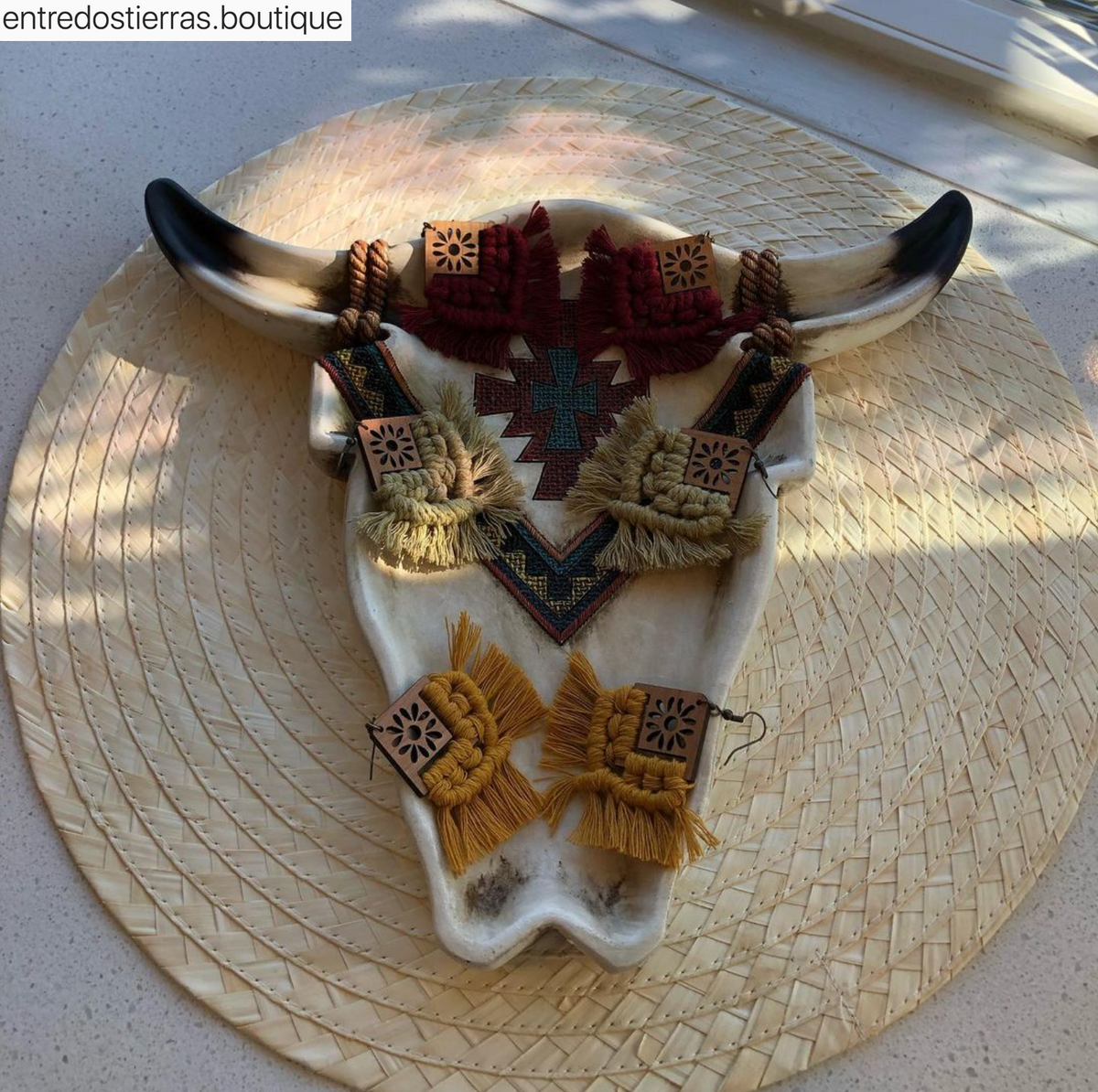 CHERRY Macrame Earring Frames PETALS Range