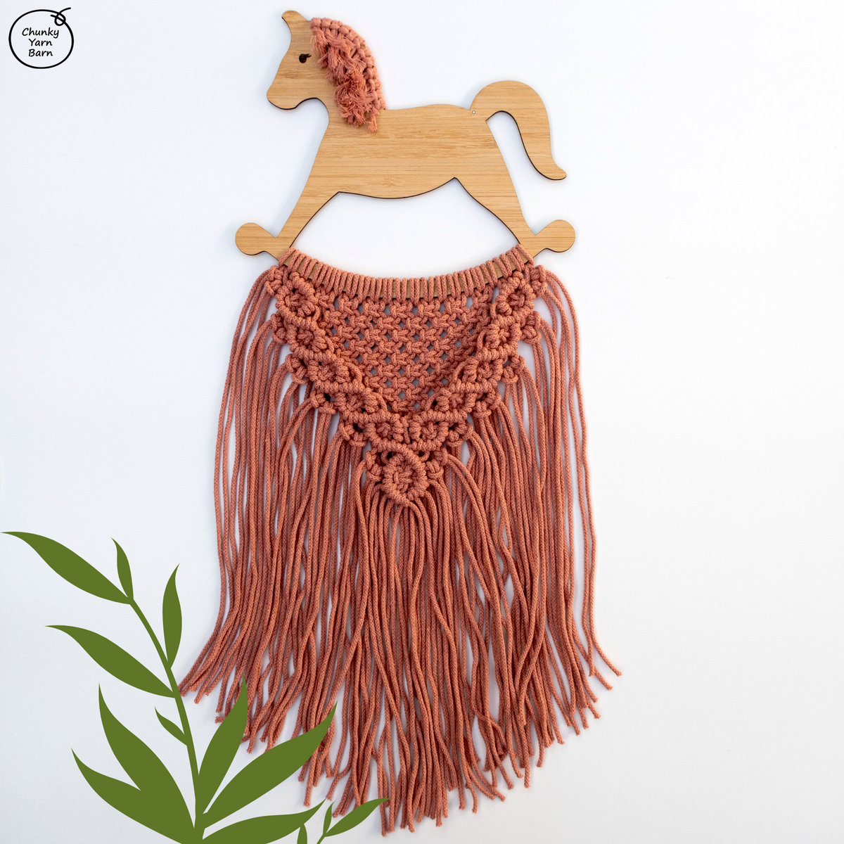 Macrame Frame ROCKING HORSE