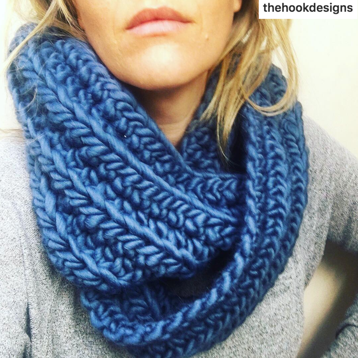 WATG Crazy Sexy Wool DUSTY DENIM