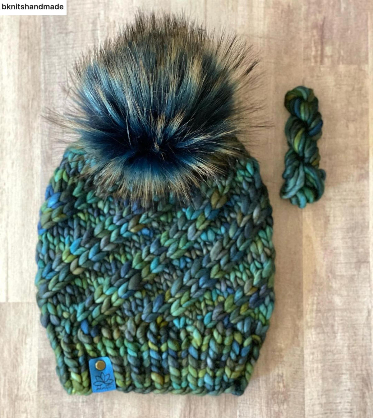 Malabrigo Rasta 086 VERDE AZUL