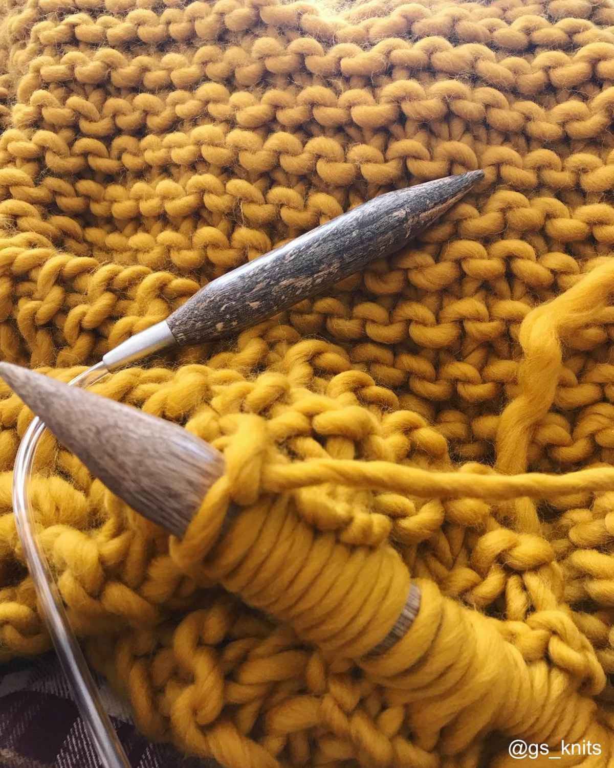 WATG Crazy Sexy Wool MUSTARD SALLY