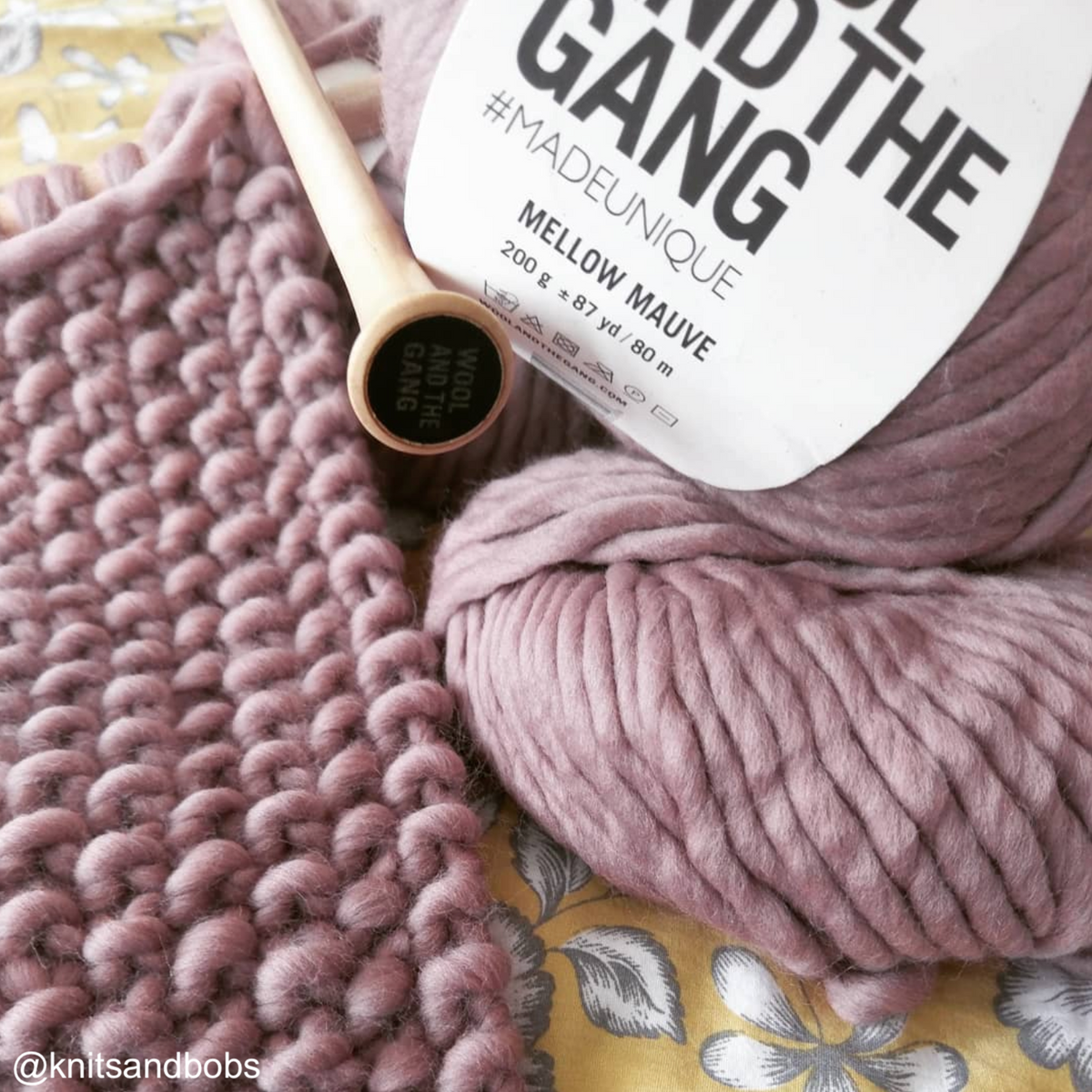 WATG Crazy Sexy Wool MELLOW MAUVE