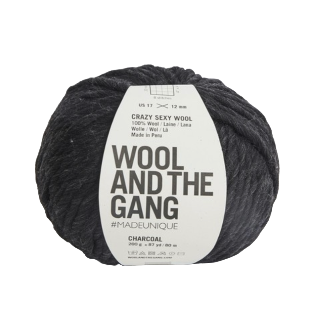 WATG Crazy Sexy Wool CHARCOAL