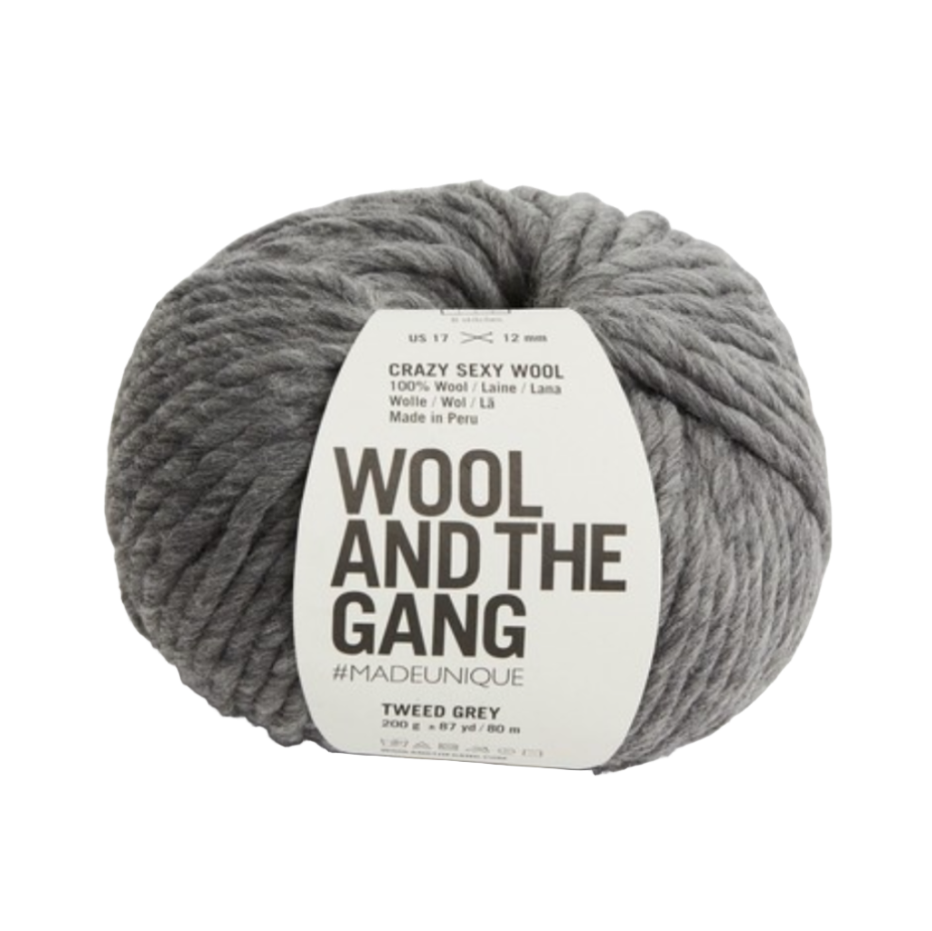 WATG Crazy Sexy Wool TWEED GREY