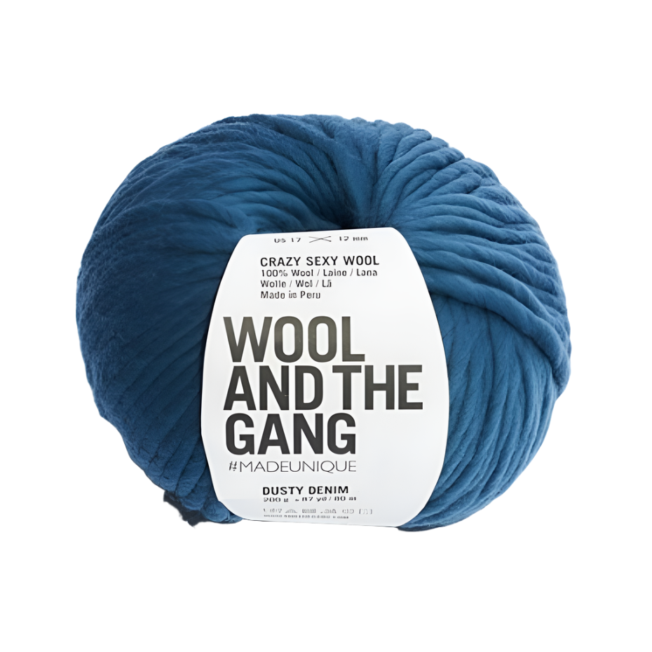 WATG Crazy Sexy Wool DUSTY DENIM