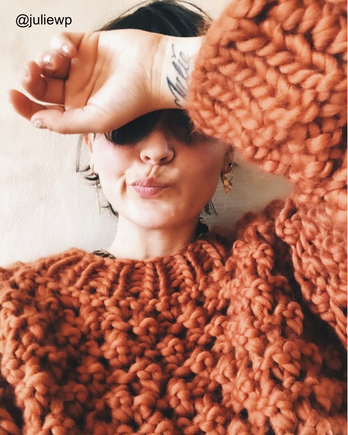 WATG Crazy Sexy Wool EARTHY ORANGE