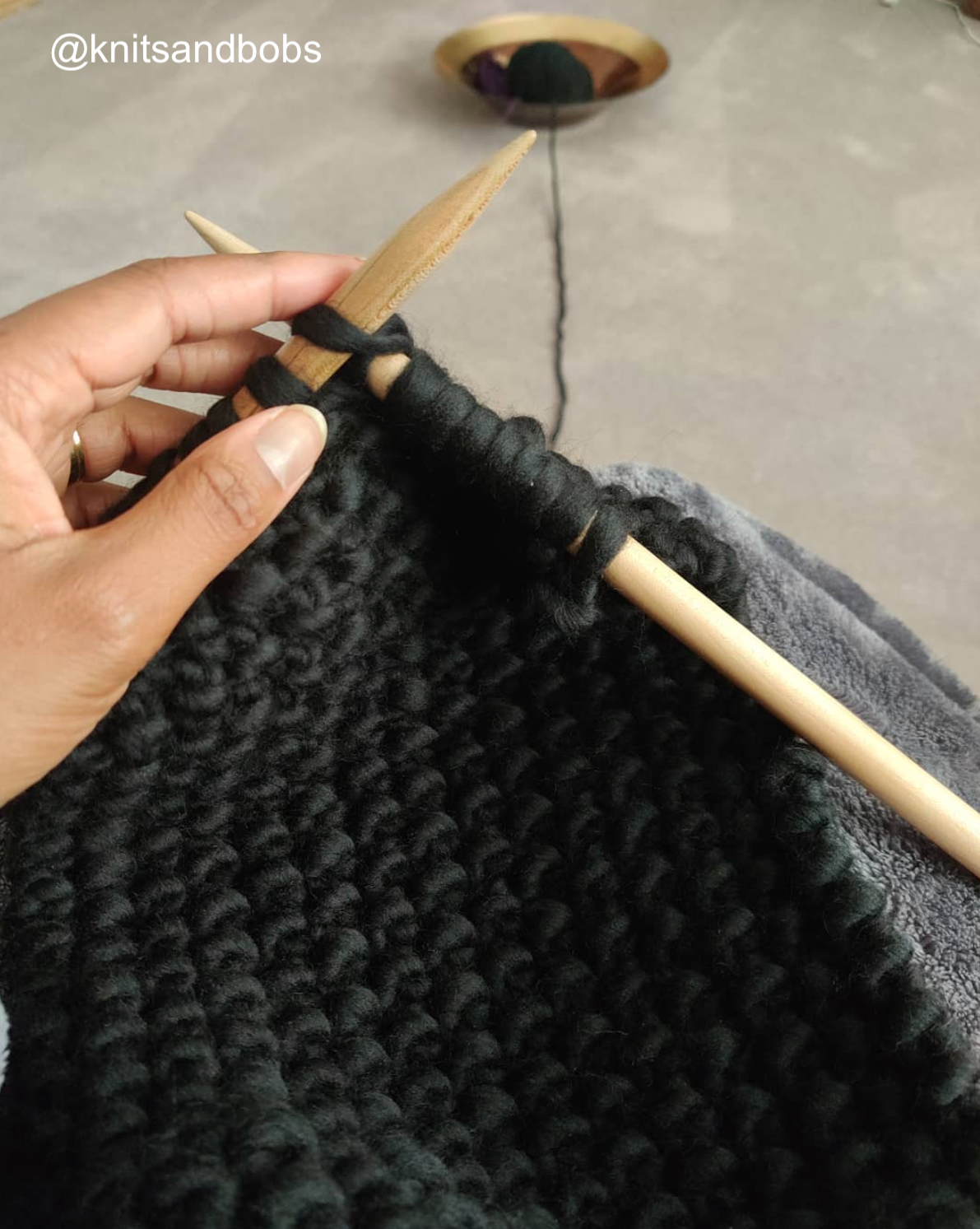 WATG Crazy Sexy Wool SPACE BLACK