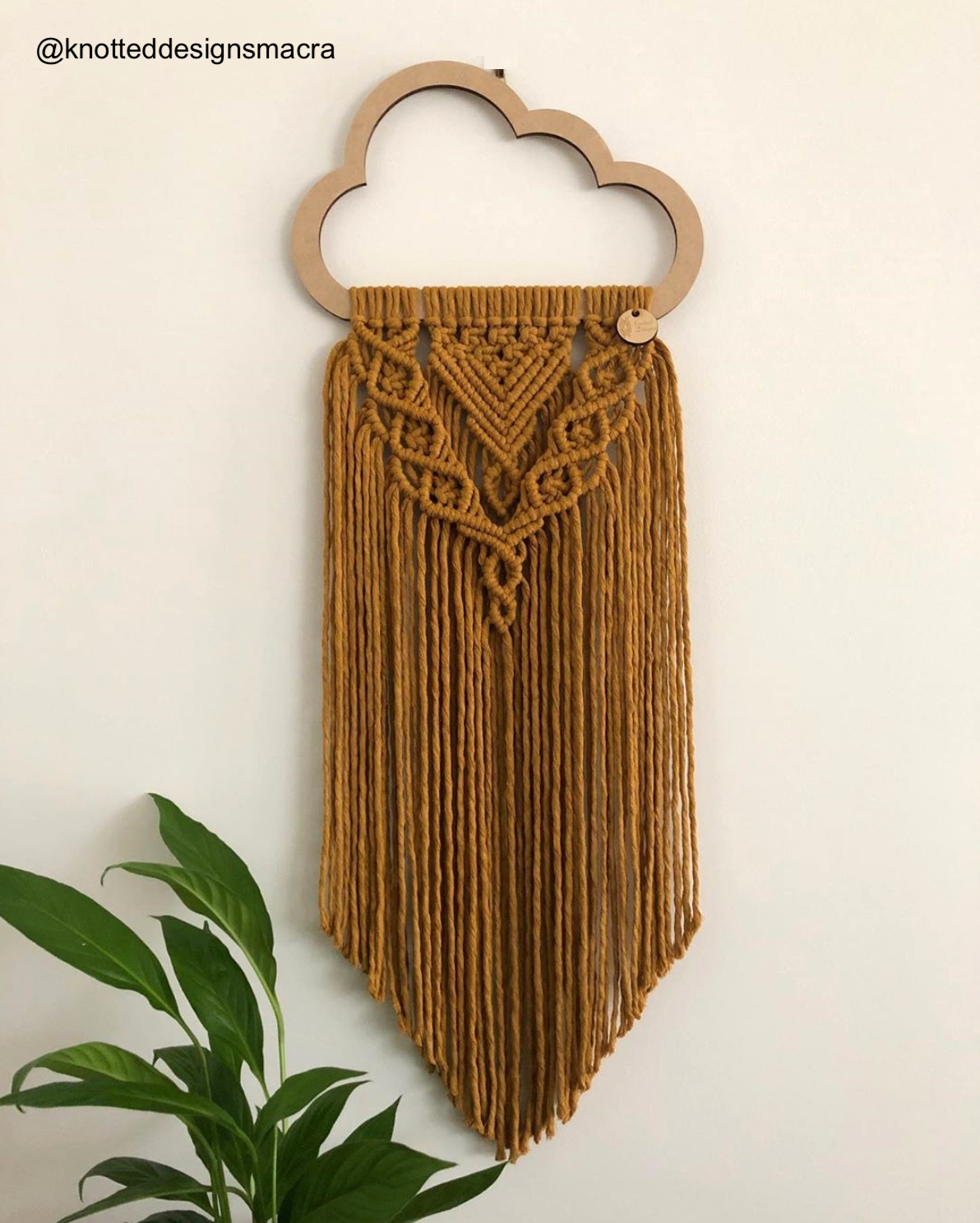 Macrame Frame CLOUD